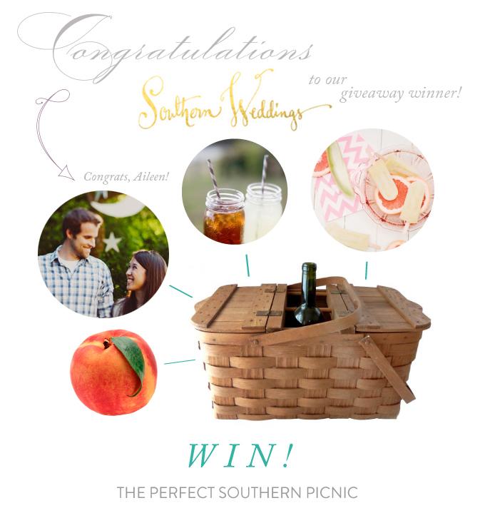 T&H & Southern Weddings Magazine Giveaway Winner!