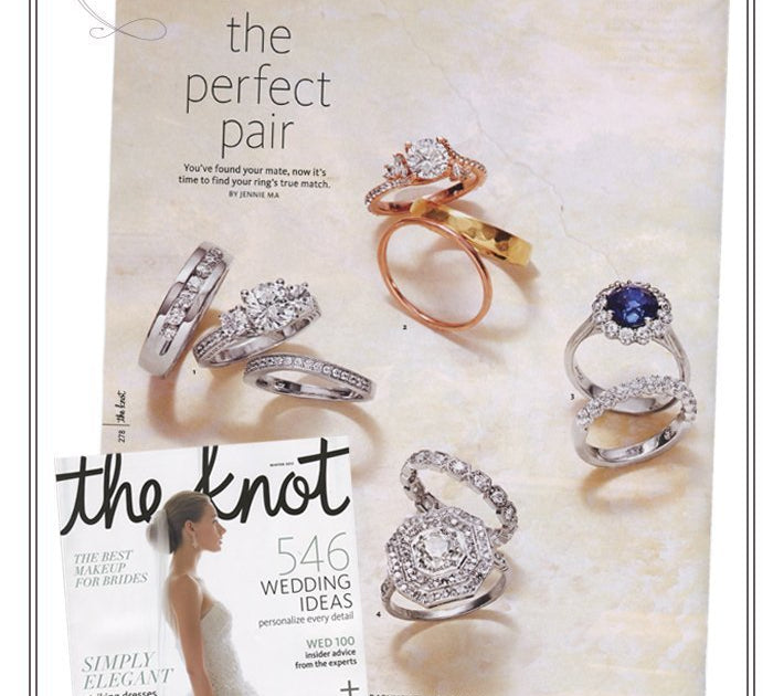 T&H Featured in The Knot Winter Edition!
