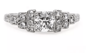 Art Deco Engagement Rings Make a Comeback