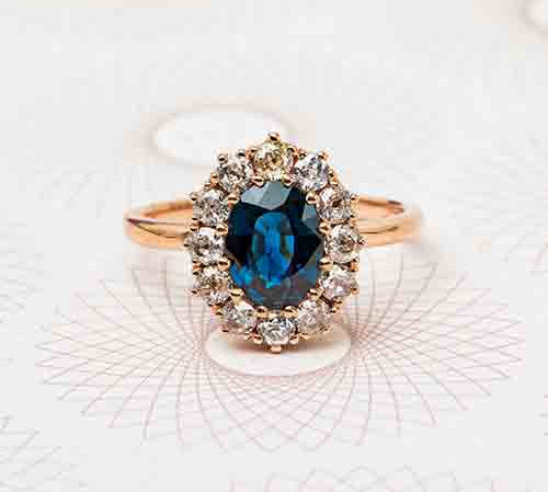 Modern vs. Antique Halo Engagement Rings