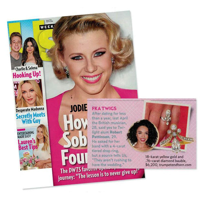 US Weekly Features the Tiara Ring!