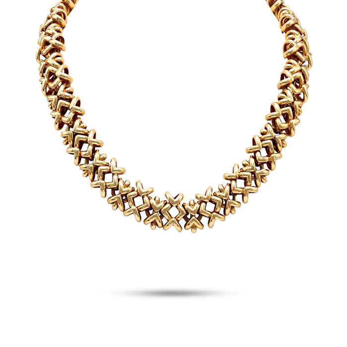 Tiffany & Co Vintage Yellow Gold Necklace