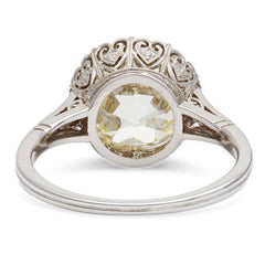 Vintage-Inspired 5.48ct Old European Cut Diamond Ring | Ridgeway