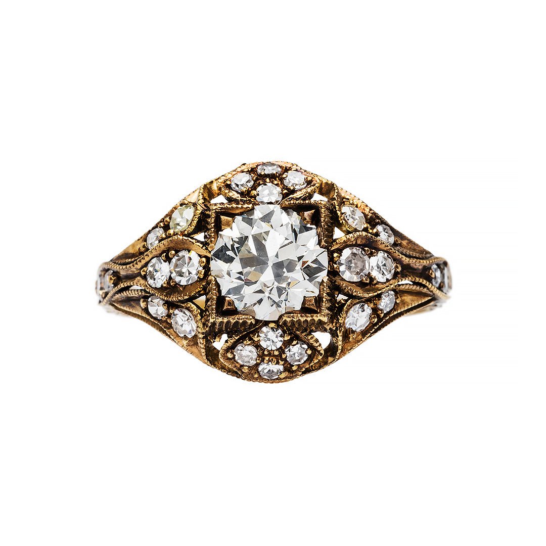 Johannesburg Edwardian Inspired Diamond Engagement Ring