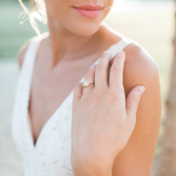 Glittering Victorian Diamond Cluster Ring | Photo by Arielle Peters