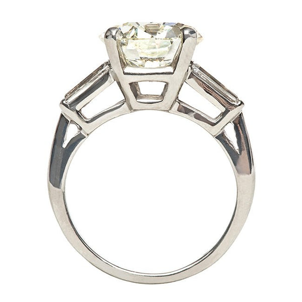 Belle Meade Vintage Diamond Solitaire Engagement Ring from Trumpet & Horn