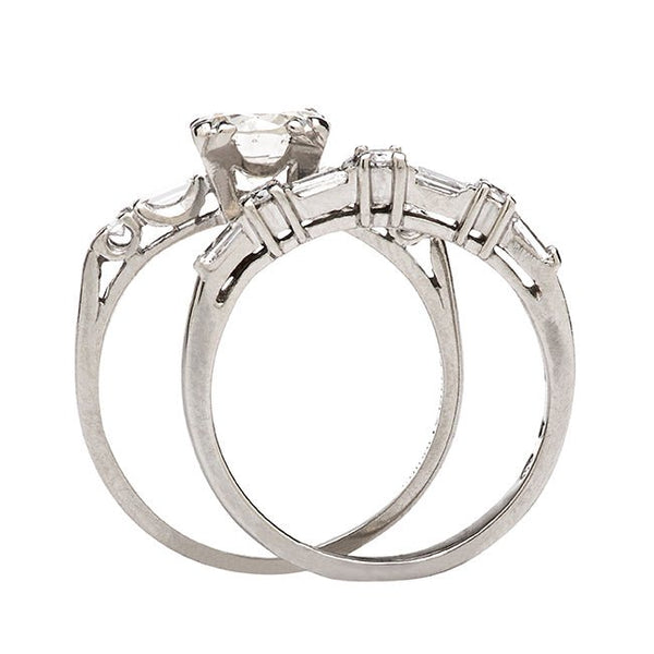 Retro Engagement Ring Set | Clarendon from Trumpet & Horn