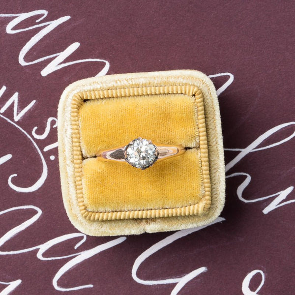 Gorgeous Victorian Solitaire Engagement Ring | Eaglewood from Trumpet & Horn