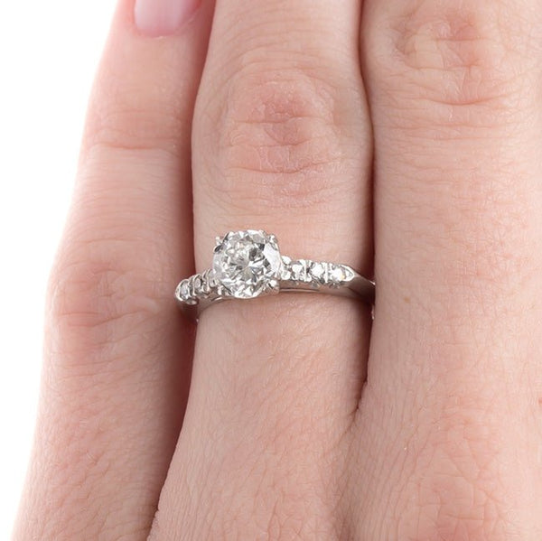 Art Deco Solitaire Engagement Ring | Edge Hill from Trumpet & Horn