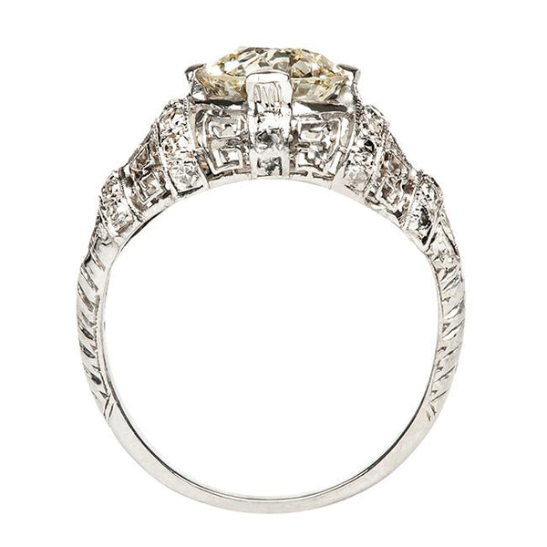Gramercy Park Vintage Unique Diamond Engagement Ring from Trumpet & Horn