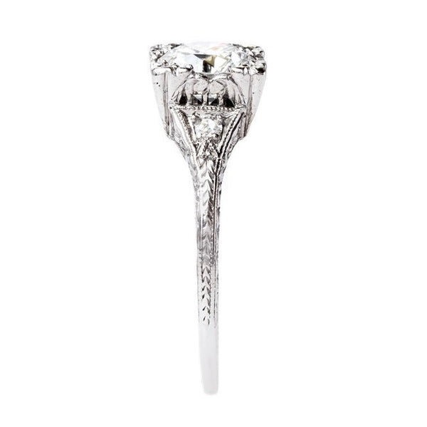 Remarkable Geometric Art Deco Engagement Ring | Grant Park from Trumpet & Horn