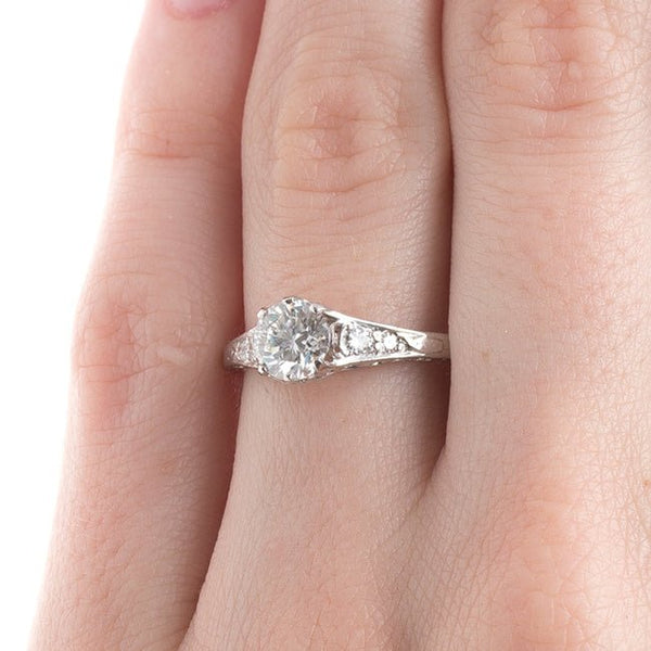 Timeless Art Deco Engagement Ring | Hayfield from Trumpet & Horn