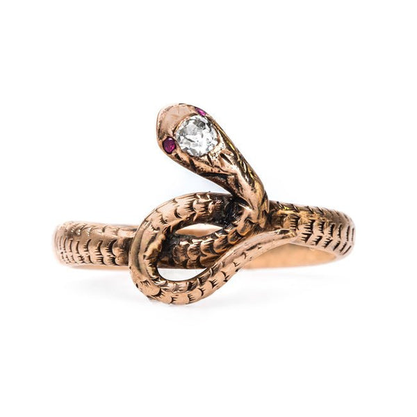 Victorian Snake Ring Fit for a Queen | Hemlock from Trumpet & Horn
