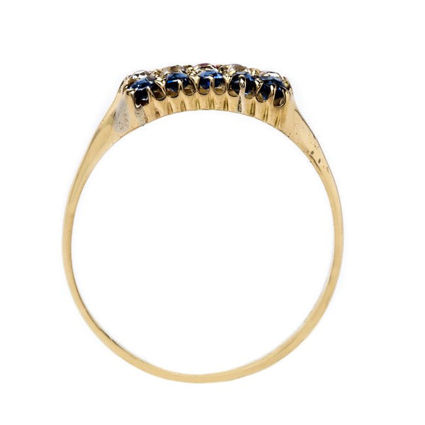 Show your Love with a Red White and Blue Engagement Ring | Kennedy from Trumpet & Horn