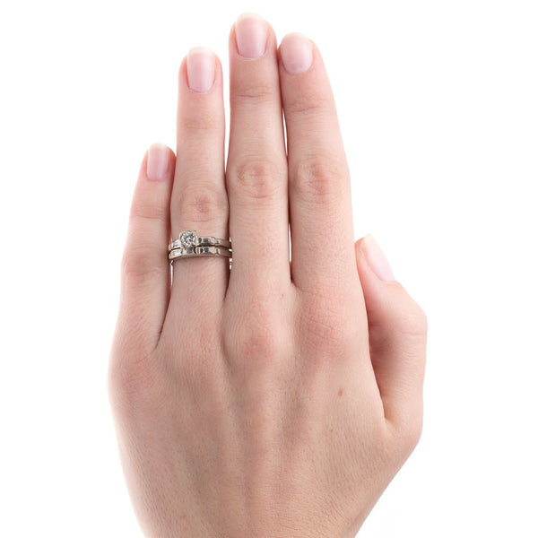 Vintage Engagement Ring and Wedding Band | Kitty Hawk from Trumpet & Horn