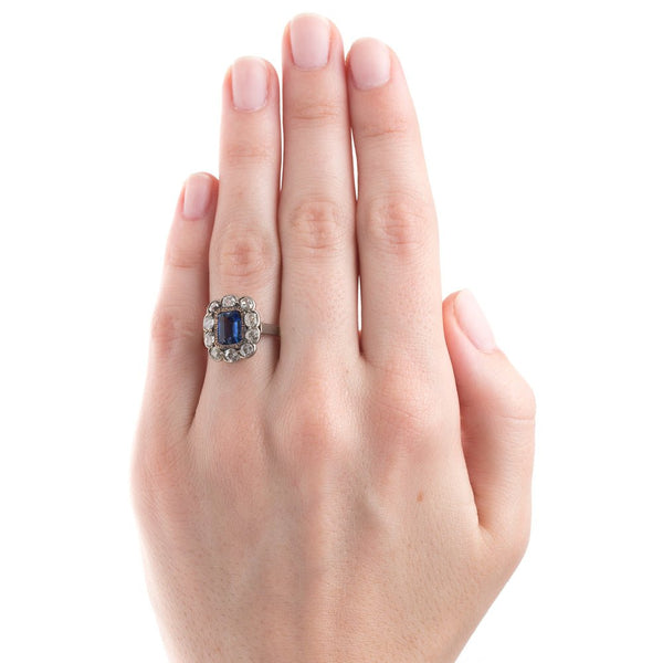 Sapphire Engagement Ring with Russian Hallmarks | Lake Baikal from Trumpet & Horn