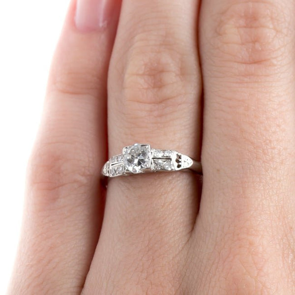 Epitome of Art Deco Engagement Ring Design | Maverick from Trumpet & Horn