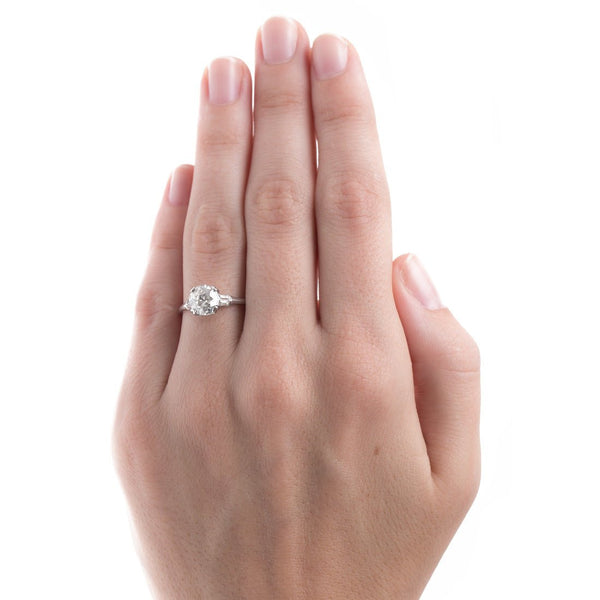 Exceptional Art Deco Solitaire Engagement Ring | Middlebury from Trumpet & Horn