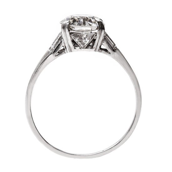 Exceptional Art Deco Solitaire Engagement Ring | Middlebury from Trumpet & Horn
