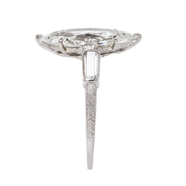 Perfect Marquise Diamond Ring | Mykonos from Trumpet & Horn