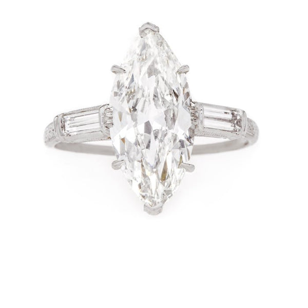 Perfect Marquise Diamond Ring | Mykonos from Trumpet & Horn