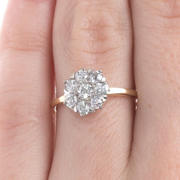 Victorian Cluster Engagement Ring | Sandcliff from Trumpet & Horn