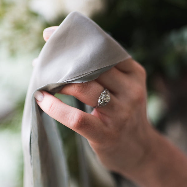 Stunning Art Deco Engagement Ring | Kingsway from Trumpet & Horn | Photo by Tulip + Rose