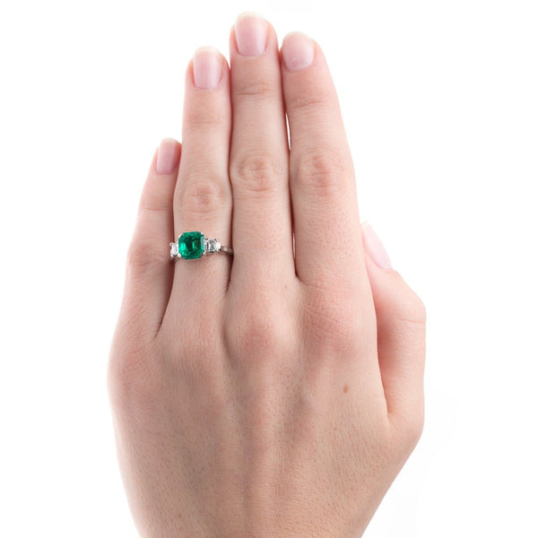 Bold Modern Era Emerald Ring | Ventana from Trumpet & Horn