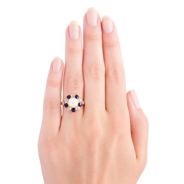 Antique Pearl Ring | Kingsville from Trumpet & Horn