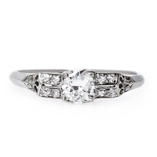 Epitome of Art Deco Engagement Ring Design | Maverick from Trumpet & Horn