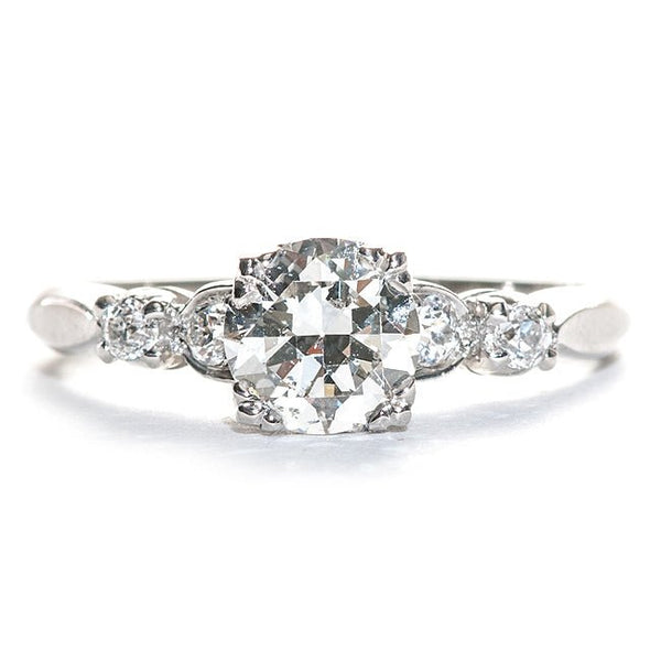 Modern Diamond Wedding Engagement Ring | Highlands from Trumpet & Horn
