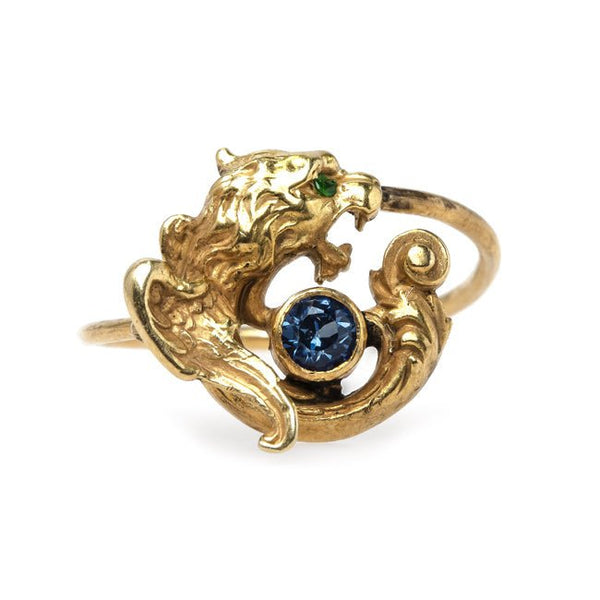 Vintage Winged Griffin Ring | Bayswater from Trumpet & Horn