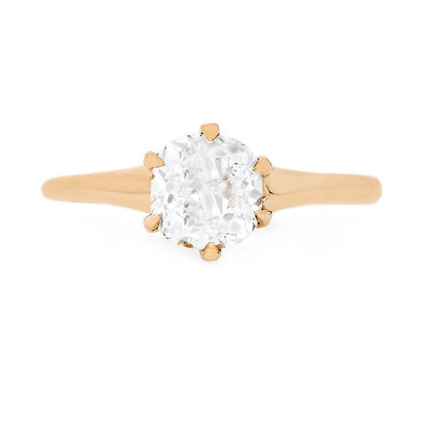 Exemplary Victorian Antique Solitaire | Los Olivos from Trumpet & Horn
