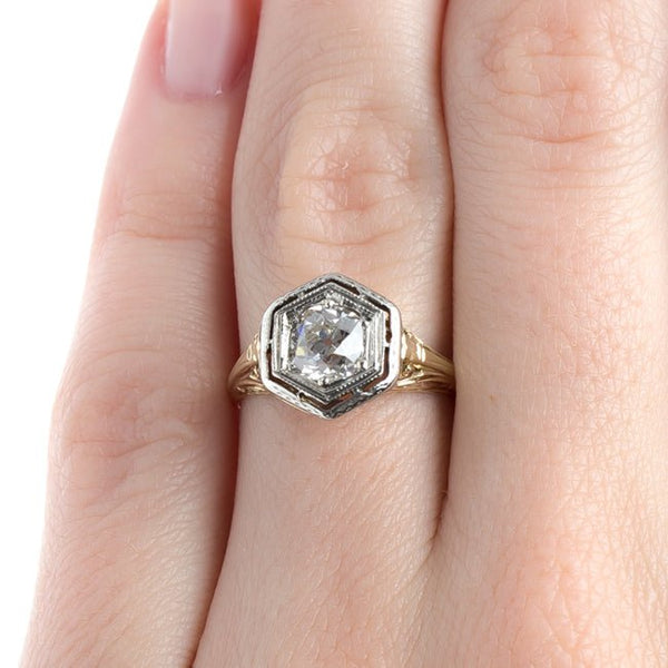 Charming Edwardian Era Solitaire Diamond Engagement Ring | Wallsend from Trumpet & Horn