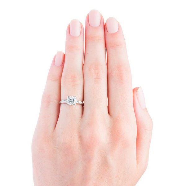 Art Deco Engagement Ring | Woodbury from Trumpet & Horn