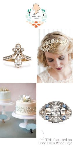 T&H Featured on Grey Likes Weddings!