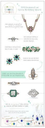 Win a 1960's Vintage Cocktail Set from T&H and Green Wedding Shoes!