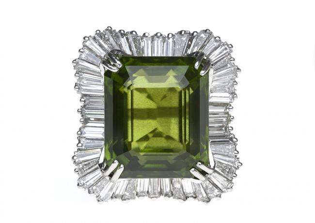 Friday Favorite:  Peridot Ballerina Ring