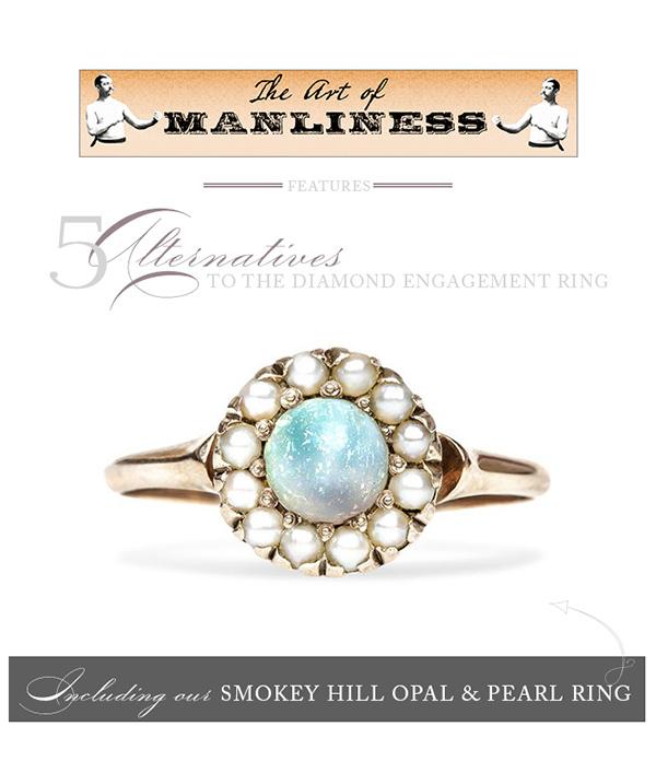 T&H Opal Ring Featured on The Art of Manliness!