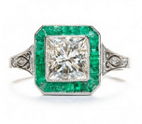 The Emerald City: Live in Color with Emerald Engagement Rings