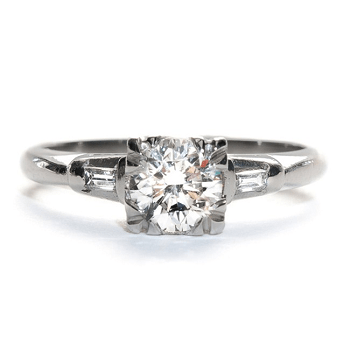 4 Platinum Engagement Rings we Love