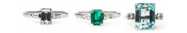 How to Find an Emerald Cut Antique Engagement Ring That Suits Your Personality