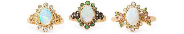 The Opal Engagement Ring: Fit for the Hopeless Romantic