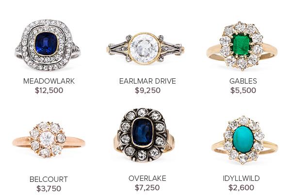 Vintage Engagement Rings April 5