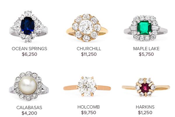Vintage Engagement Rings April 12