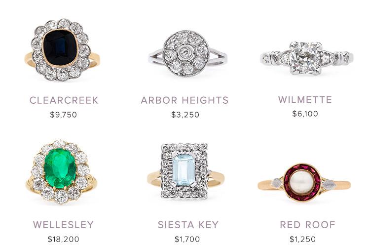 Vintage Engagement Rings: April 19