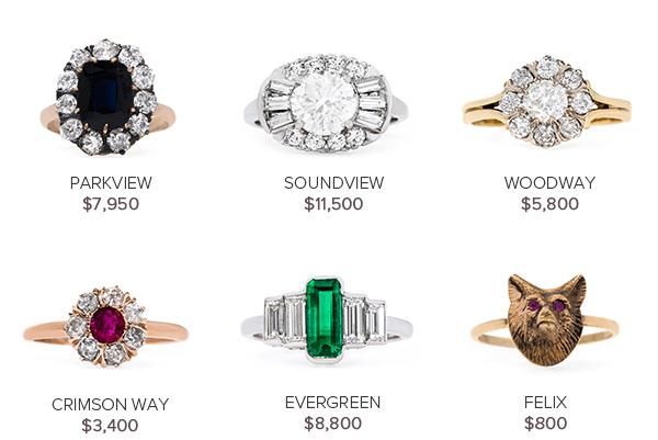 Vintage Engagement Rings May 3