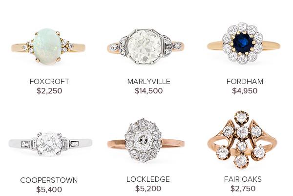 Vintage Engagement Rings June 7