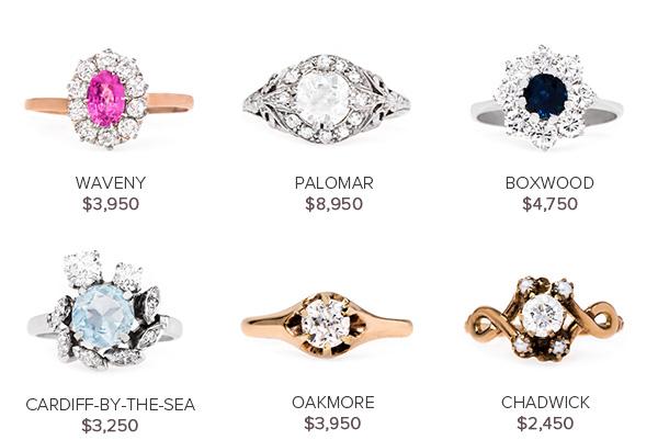 Vintage Engagement Rings June 28