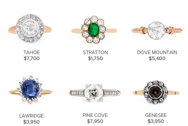 Vintage Engagement Rings June 21